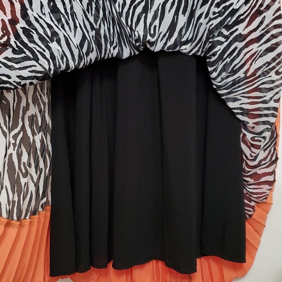 Lucy Paris Pleated Midi Skirt Size XS - Picture 4 of 7